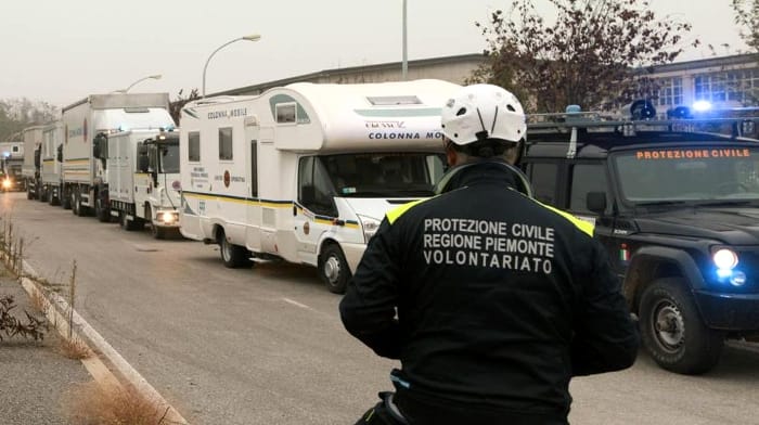 Colonna Mobile Protezione Civile Torino
